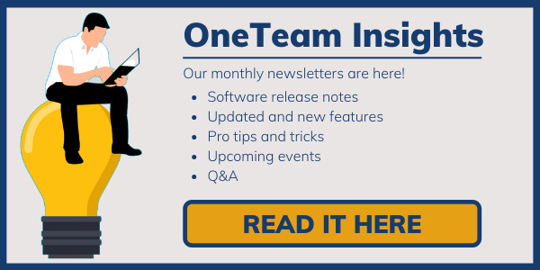 OneTeam Insights Newsletter